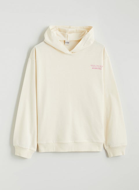 سويتشيرت بناتي بغطاء رأس